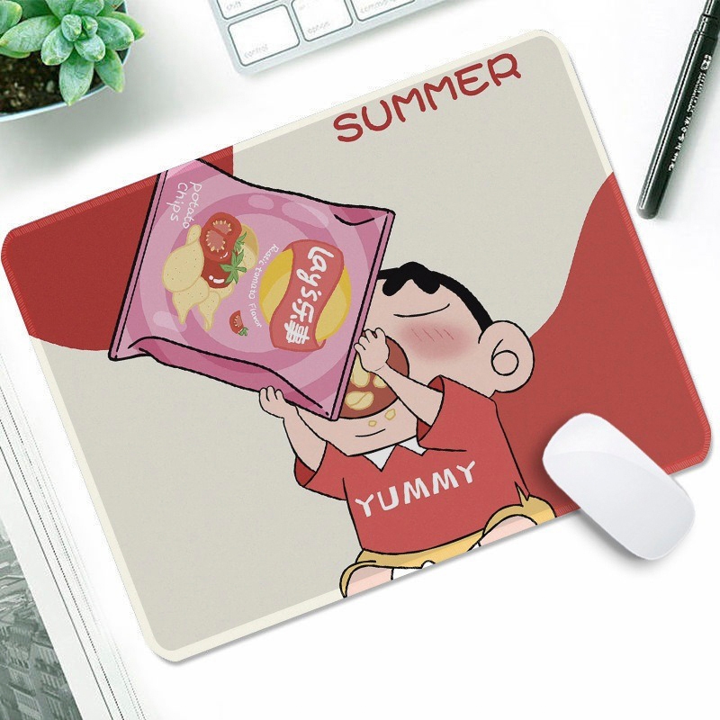 Lót Chuột, Bàn Di Chuột Nhỏ 21 x 26cm Dễ Thương Có Bo Viền - Mã 04