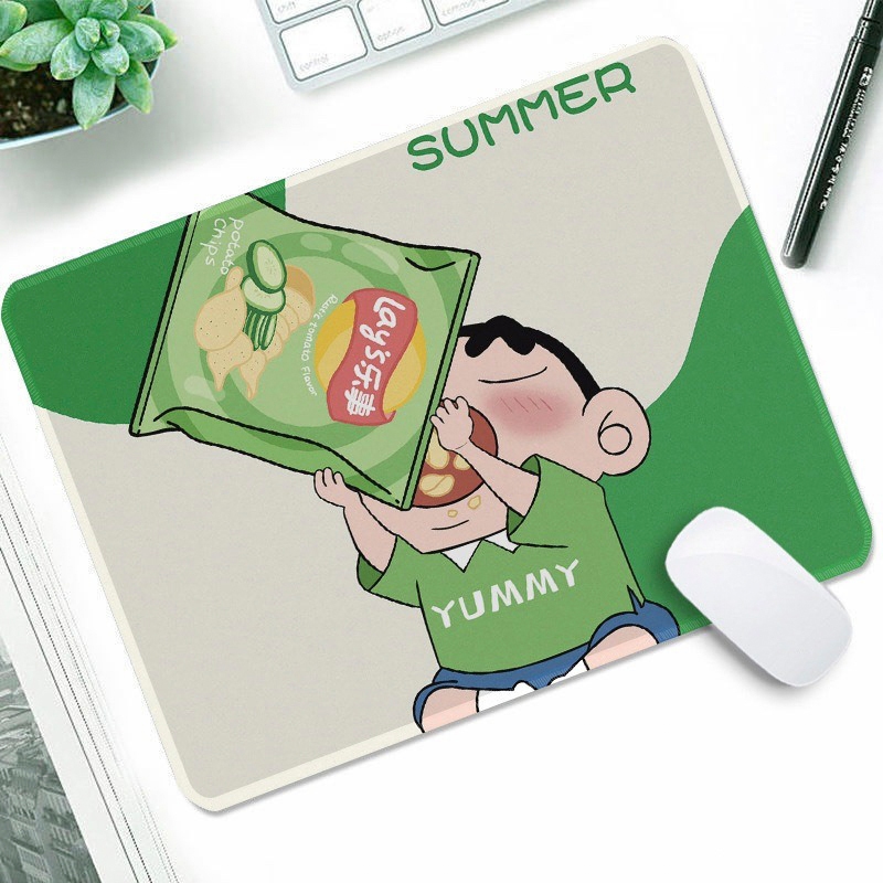 Lót Chuột, Bàn Di Chuột Nhỏ 21 x 26cm Dễ Thương Có Bo Viền - Mã 04