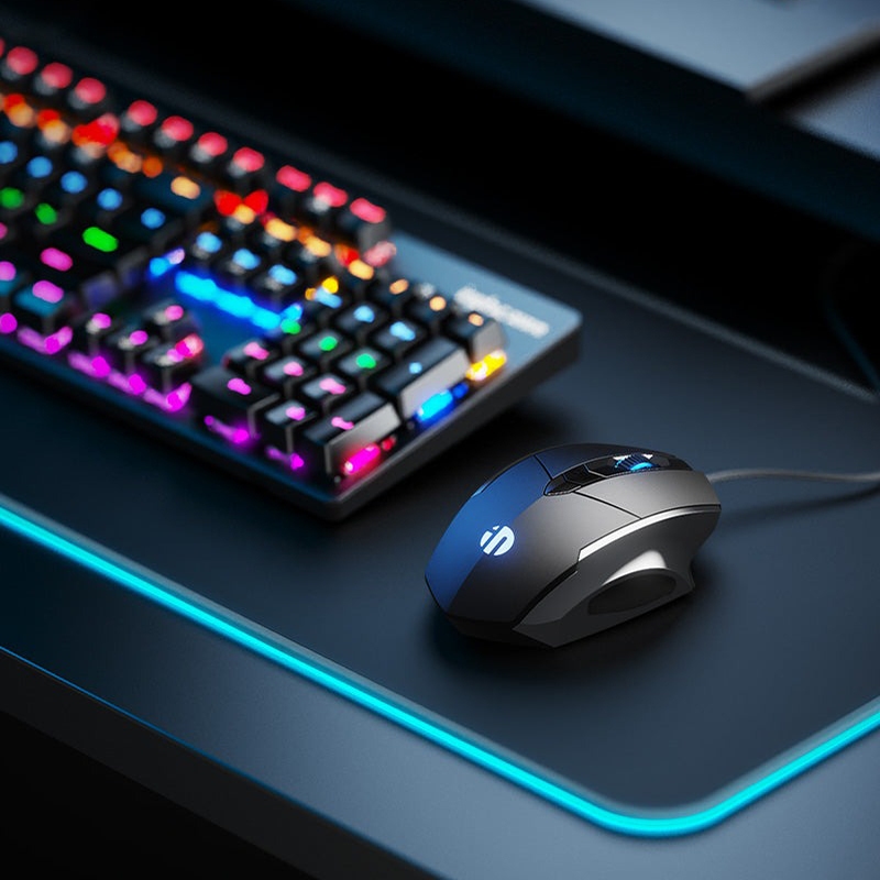 Chuột Gaming Inphic Có Dây Chống Ồn 7200dpi Có 4 Mức Điều Chỉnh Phù Hợp Chơi Game Và Văn Phòng - Inphic W1