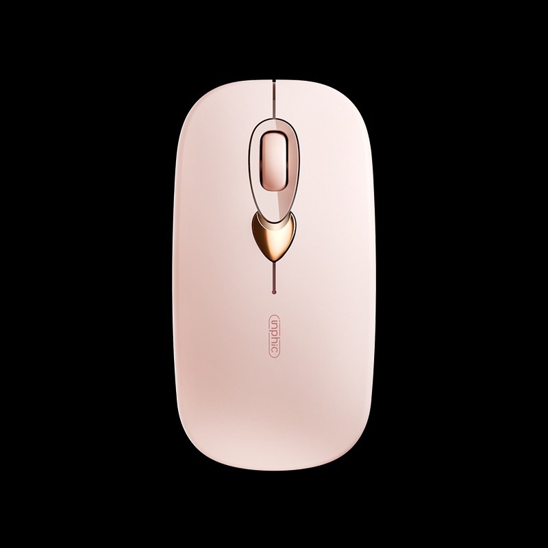 Chuột Văn Phòng Inphic Bluetooth Dùng Cho Điện Thoại, Tablet, Máy Tính Bảng, Laptop Không Dây - Inphic Q8