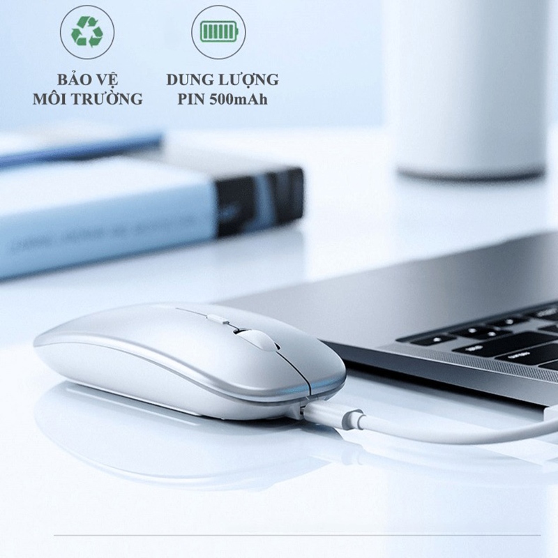 Chuột Văn Phòng Inphic Bluetooth 2.4G Siêu Mỏng Không Dây - Inphic M1P