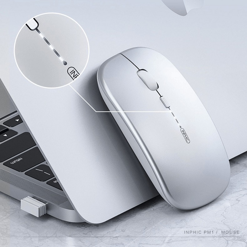 Chuột Văn Phòng Inphic Bluetooth 2.4G Siêu Mỏng Không Dây - Inphic M1P