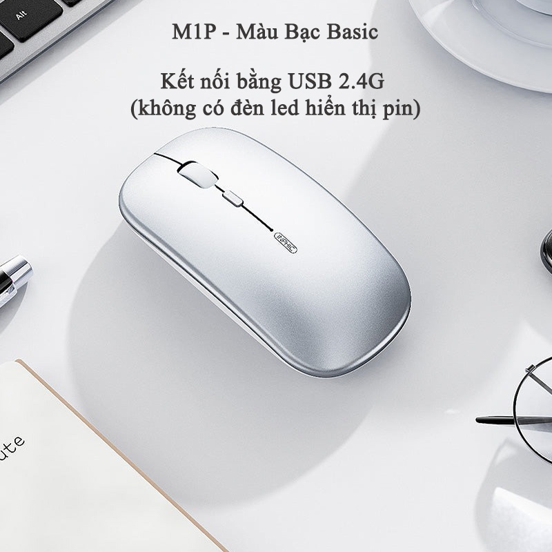 Chuột Văn Phòng Inphic Bluetooth 2.4G Siêu Mỏng Không Dây - Inphic M1P