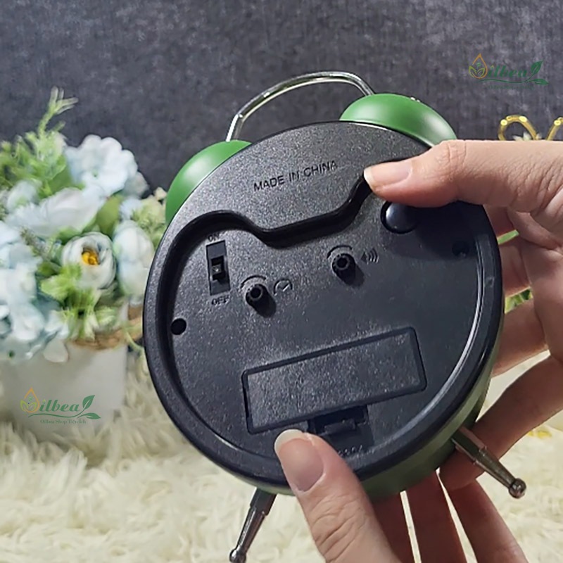 Đồng Hồ Chuông Reo Báo Thức Size Lớn 4 Inch In Hình Hoạt Hình Cute - 3304HH