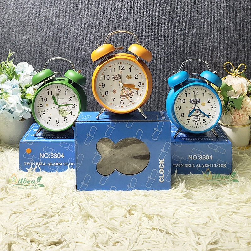 Đồng Hồ Chuông Reo Báo Thức Size Lớn 4 Inch In Hình Hoạt Hình Cute - 3304HH