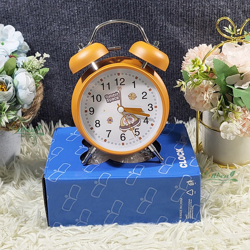 Đồng Hồ Chuông Reo Báo Thức Size Lớn 4 Inch In Hình Hoạt Hình Cute - 3304HH