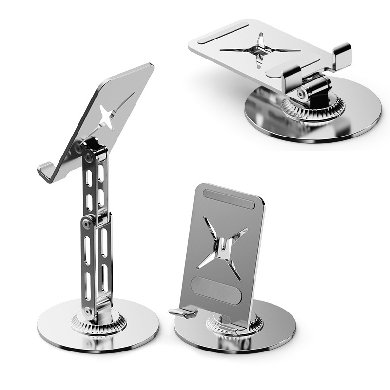 Giá Đỡ Điện Thoại Xay 360 Độ Gấp Gọn Chất Liệu Hợp Kim Nhôm Cao Cấp - GDDT-284