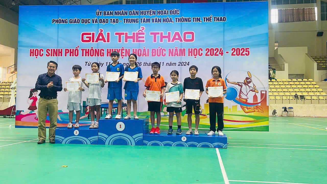 Kết quả tuần đầu ra quân thi đấu thể thao năm 2024 cấp huyện của học sinh trường Tiểu học Yên Sở