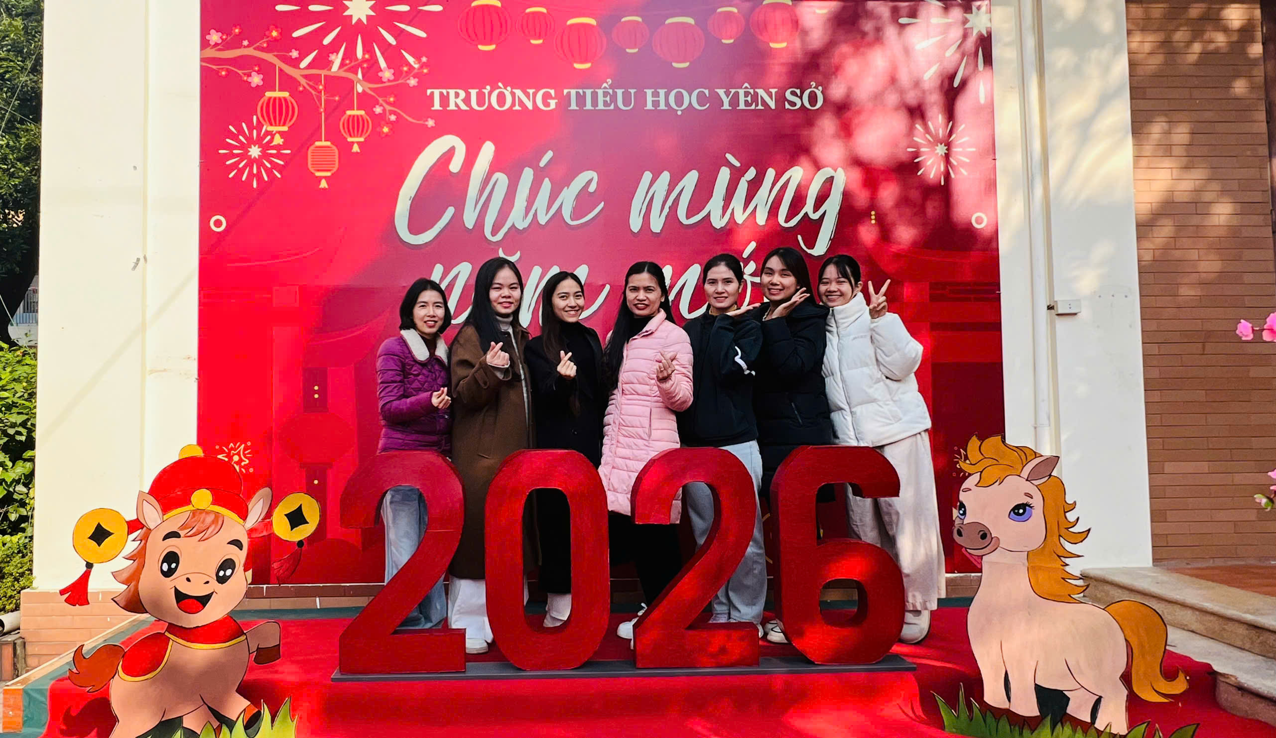 Trường Tiểu học Yên Sở Chào xuân Bính Ngọ 2026