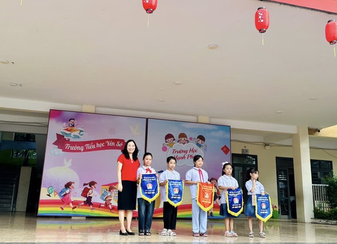 Tiết Chào Cờ Đầu Tuần – Nét Đẹp Truyền Thống tại Trường Tiểu học Yên Sở