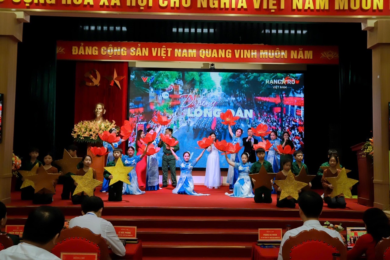 Trường Tiểu học Yên Sở tham gia Chương trình văn nghệ chào mừng Đại hội đại biểu Hội Cựu chiến binh xã Dương Hòa