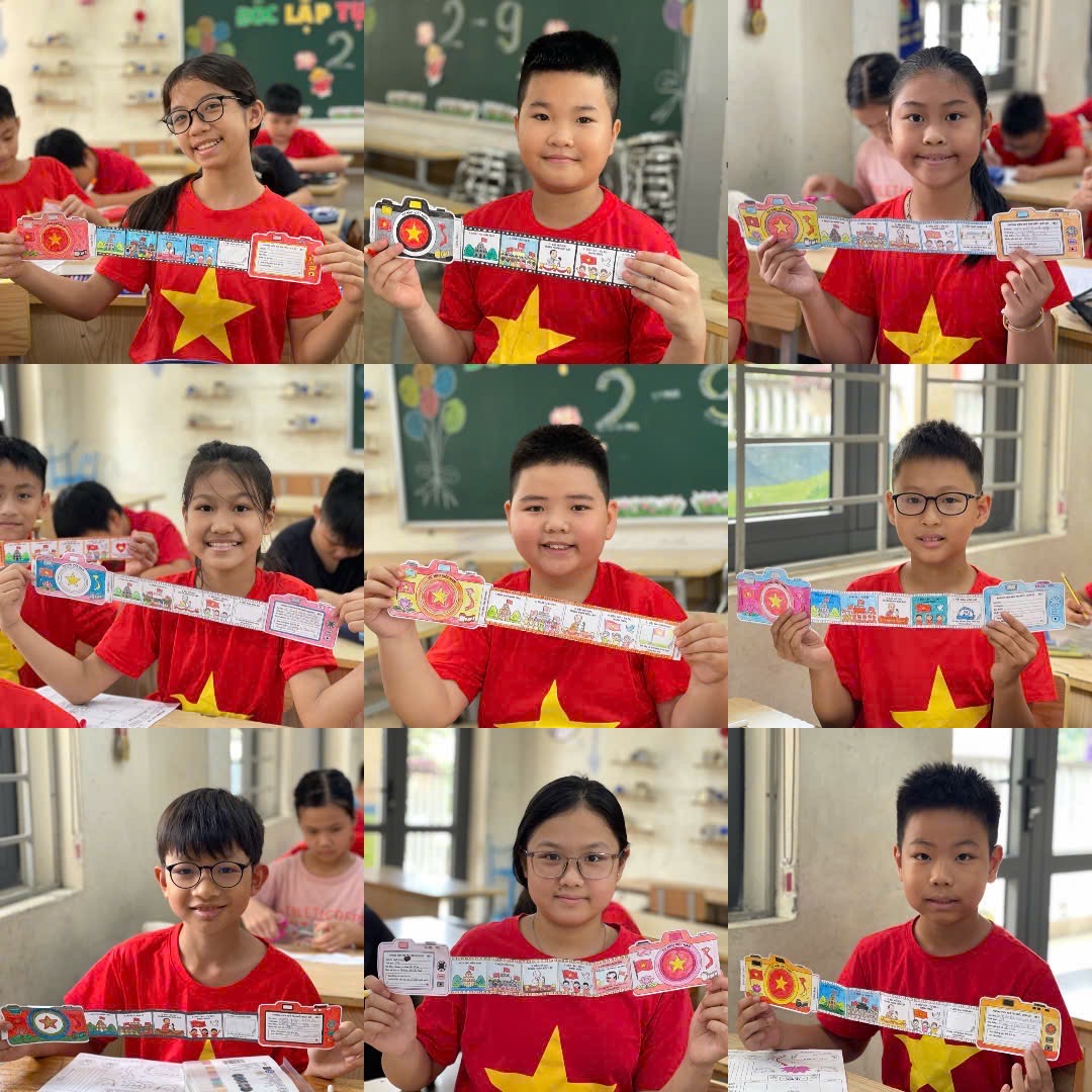 Các hoạt động chào mừng ngày Quốc Khánh 2/9 của thầy trò trường Tiểu học Dương Hoà 3
