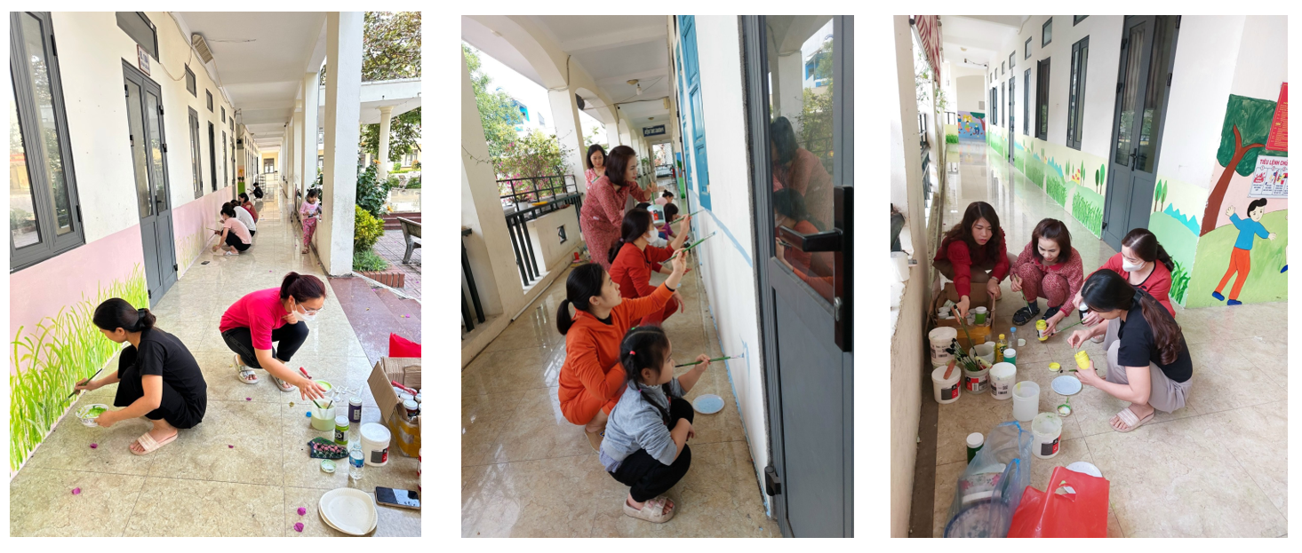 Xây dựng Trường học sáng -  xanh - sạch - đẹp - an toàn