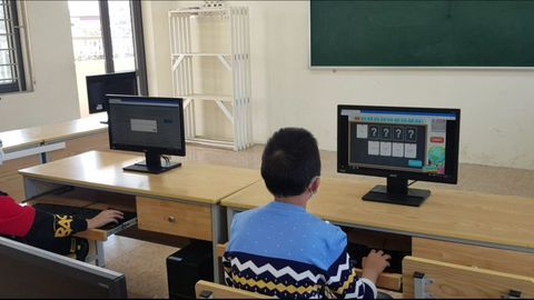 Trường TH Yên Sở tổ chức thi Olympic tiếng anh trên Internet cấp trường năm học 2021 - 2022