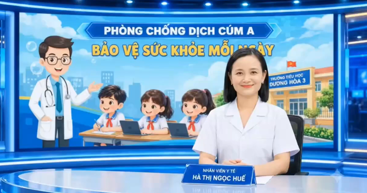 CHỦ ĐỘNG PHÒNG, CHỐNG BỆNH CÚM A