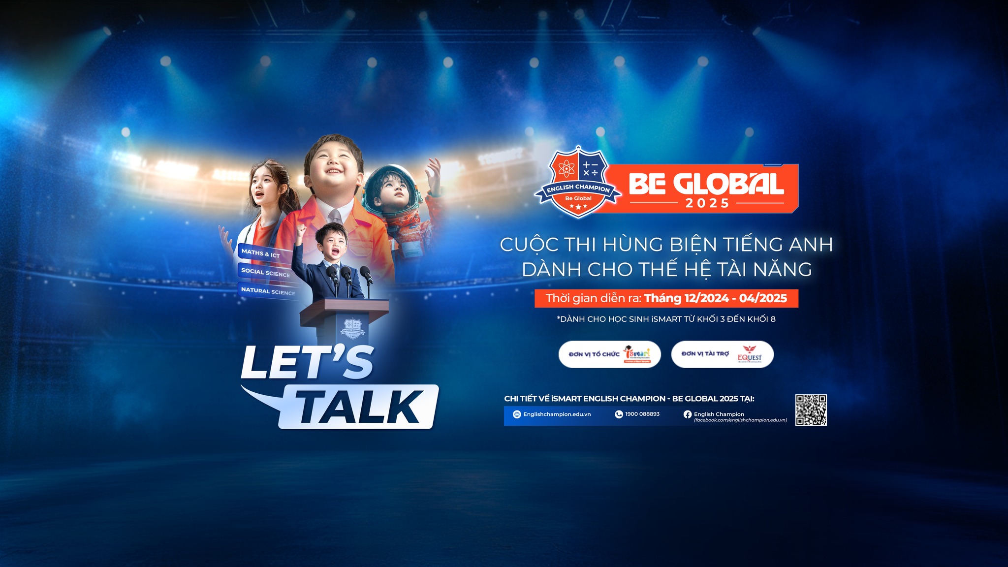 ENGLISH CHAMPION 2025: SẴN SÀNG ĐỒNG HÀNH CÙNG “NHÀ VÔ ĐỊCH” MỌI NƠI