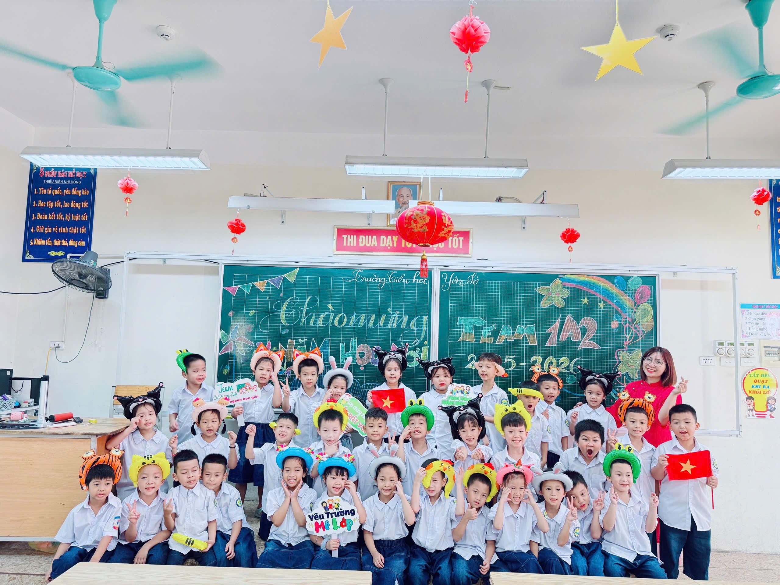 LỄ KHAI GIẢNG NĂM HỌC 2025-2026 TRƯỜNG TIỂU HỌC YÊN SỞ
