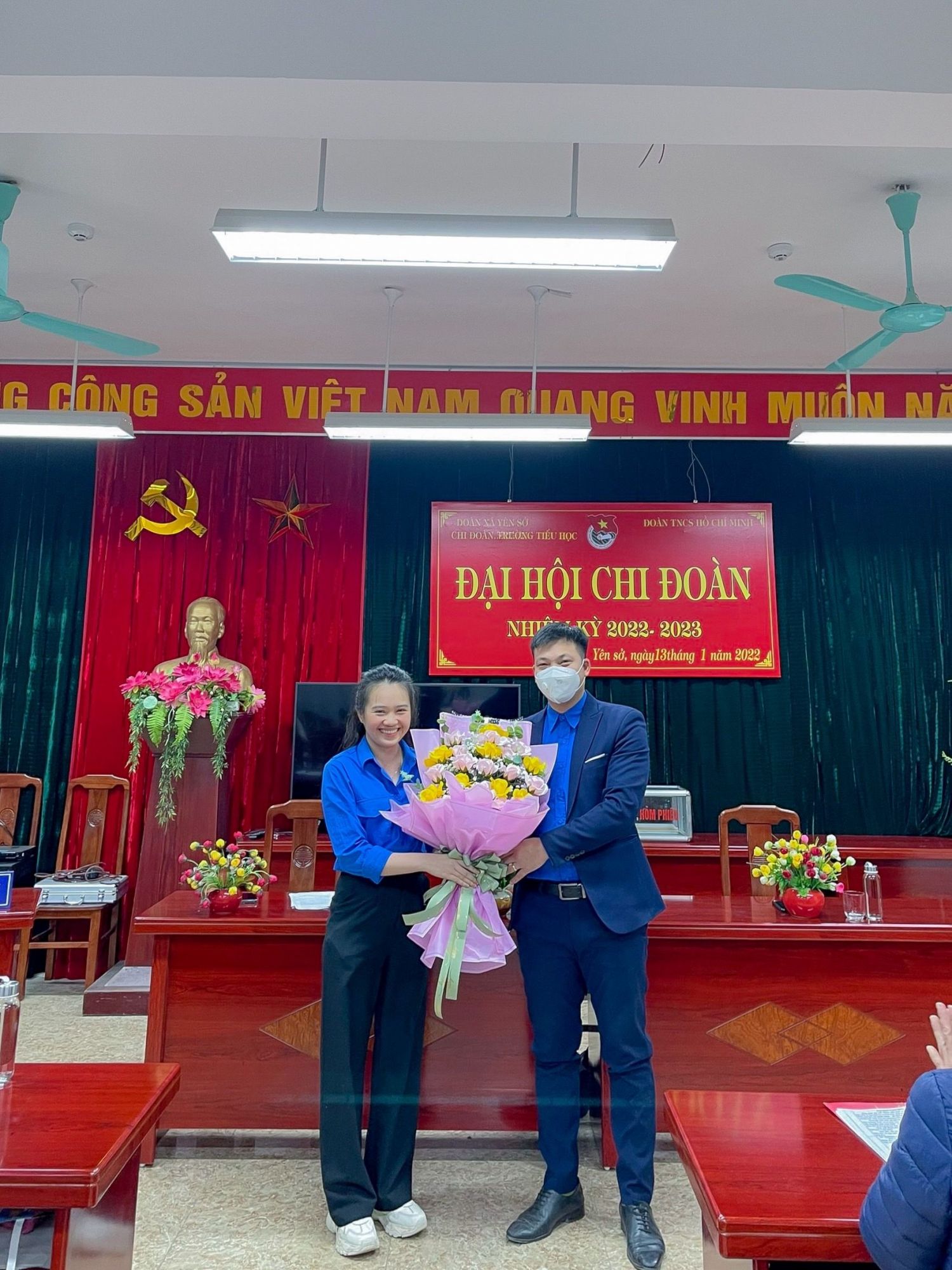 Đại hội Chi đoàn trường Tiểu học Yên Sở, nhiệm kì 2022 - 2023
