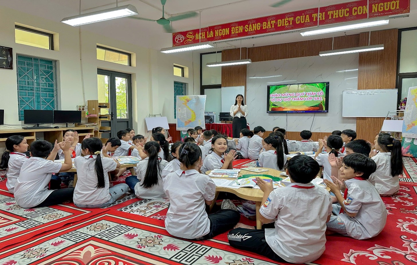 Trường Tiểu học Yên Sở tổ chức chuyên đề môn Lịch sử và Địa lí lớp 5 Trường Tiểu học Yên Sở tổ chức chuyên đề môn Lịch sử và Địa lí lớp 5