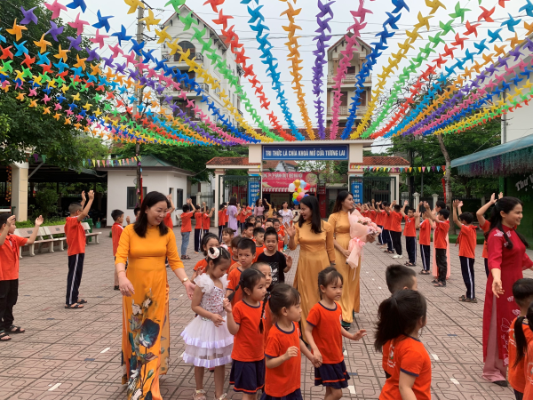 Một ngày trải nghiệm Em là học sinh lớp 1 trường Tiểu học Yên Sở