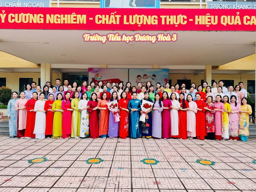 TRƯỜNG TIỂU HỌC DƯƠNG HOÀ 3 - MỘT MÁI NHÀ CHUNG – MỘT HÀNH TRÌNH MỚI