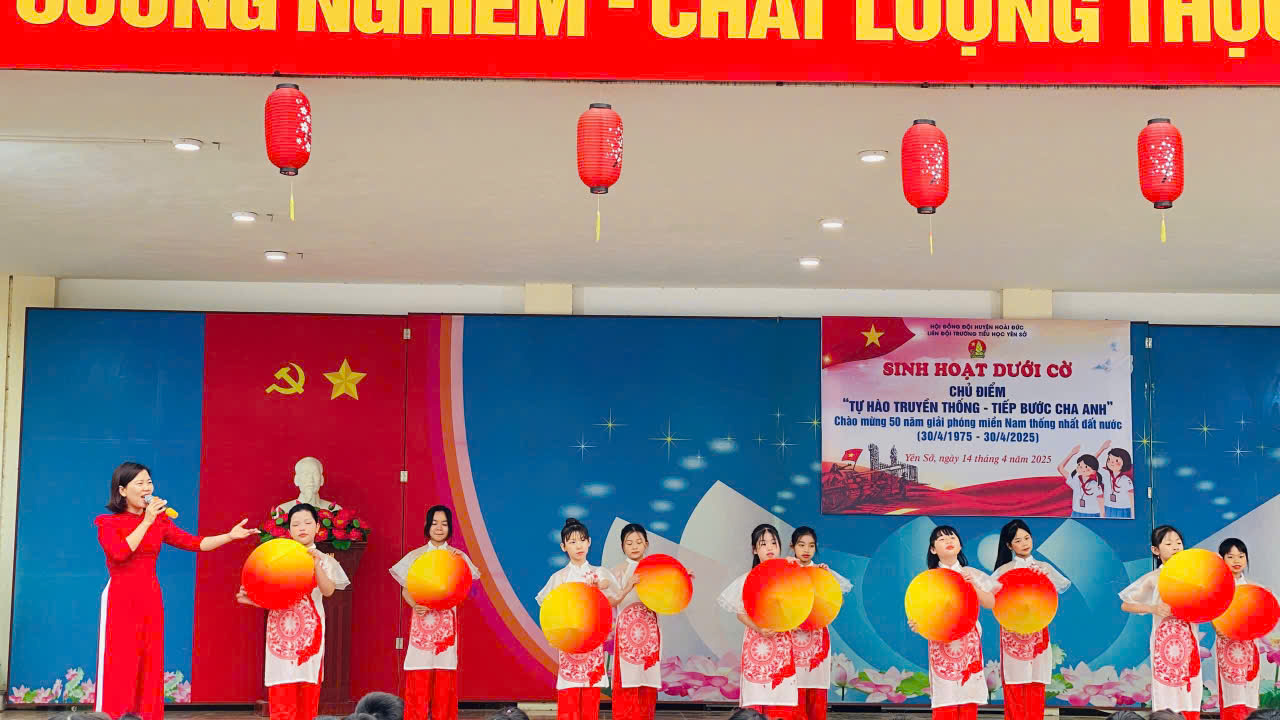Chào mừng 50 năm ngày giải phóng miền Nam thống nhất đất nước (30/4/1975-30/4/2025) và Đại hội Cháu ngoan Bác Hồ toàn quốc lần thứ X năm 2025.
