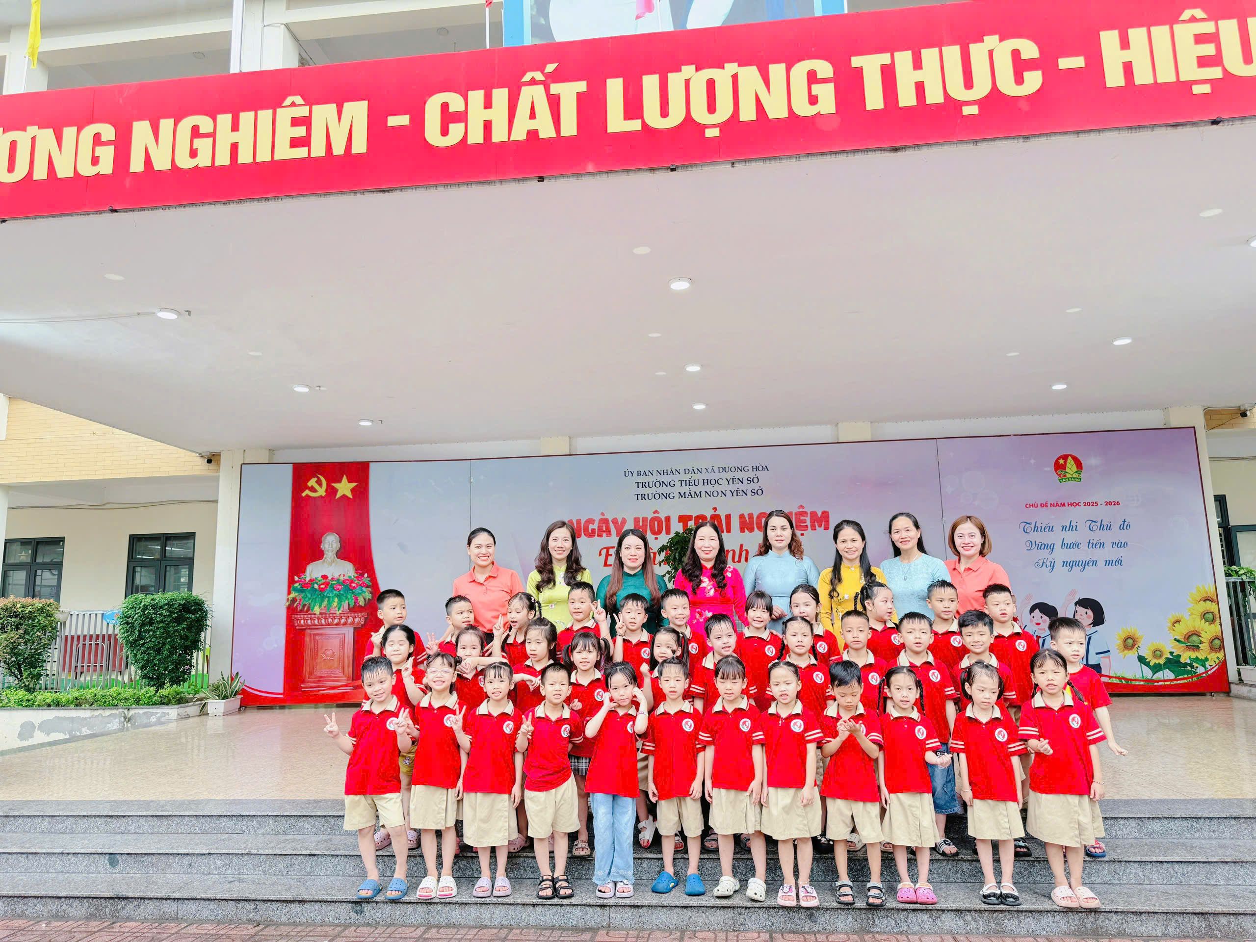 NGÀY HỘI TRẢI NGHIỆM “EM LÀ HỌC SINH LỚP MỘT”