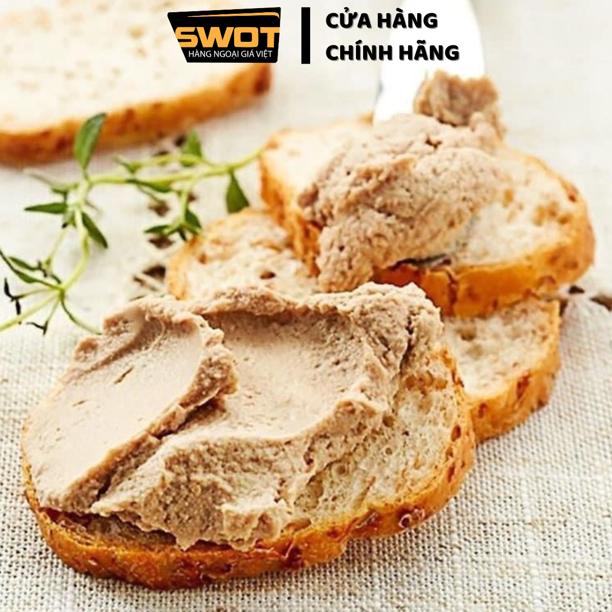 Lốc 4 hộp Pate Dou De Pate Pháp 80g, thơm ngon hảo hạng, giàu dinh dưỡng, tiện lợi