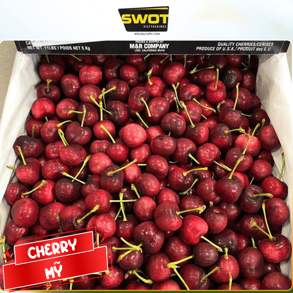 CHERRY MỸ - THÙNG 5KG