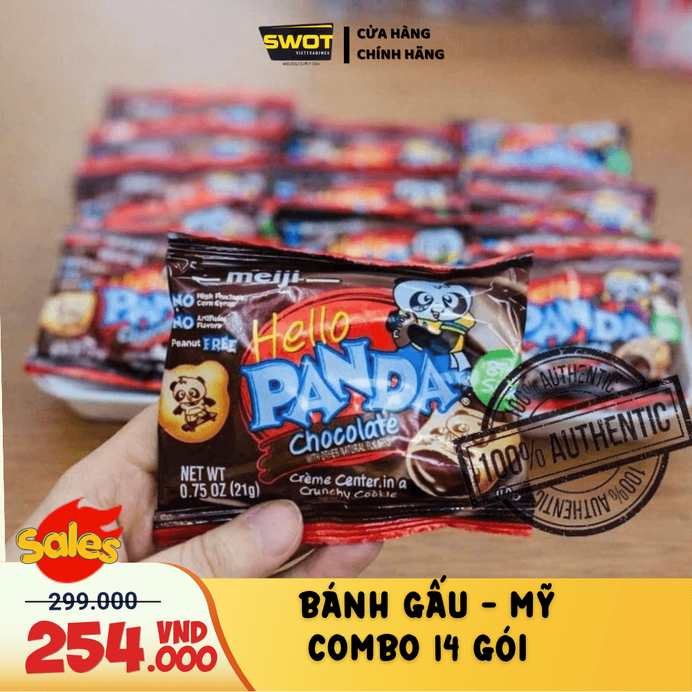 COMBO 14 GÓI BÁNH GẤU MỸ