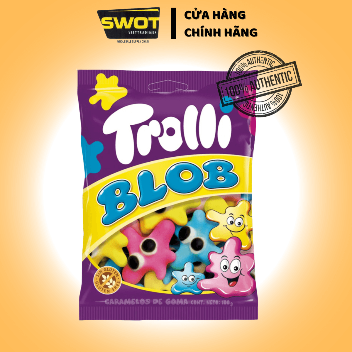 Kẹo Dẻo TROLLI Đức nhiều vị (HỘP + GÓI) - Với hương vị thơm ngon của kẹo dẻo, Trolli xứng đáng là 1 trong những thương hiệu kẹo dẻo ngon nhất thế giới - SWOT