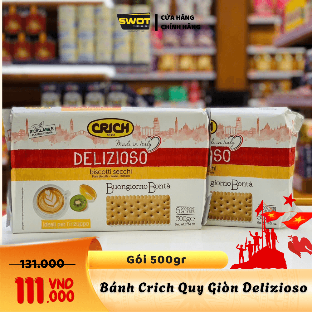 BÁNH CRICH QUY GIÒN DELIXIOSO