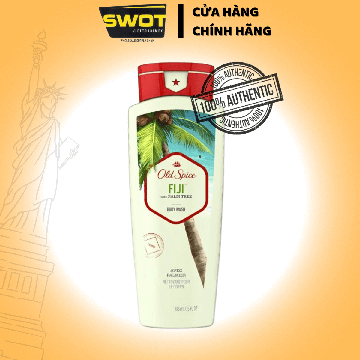 Sữa tắm Nam Old Spice Body Wash Mỹ 532ML, Sữa tắm dạng gel sạch mát da tạo bọt nhiều, hương nam tính - SWOT