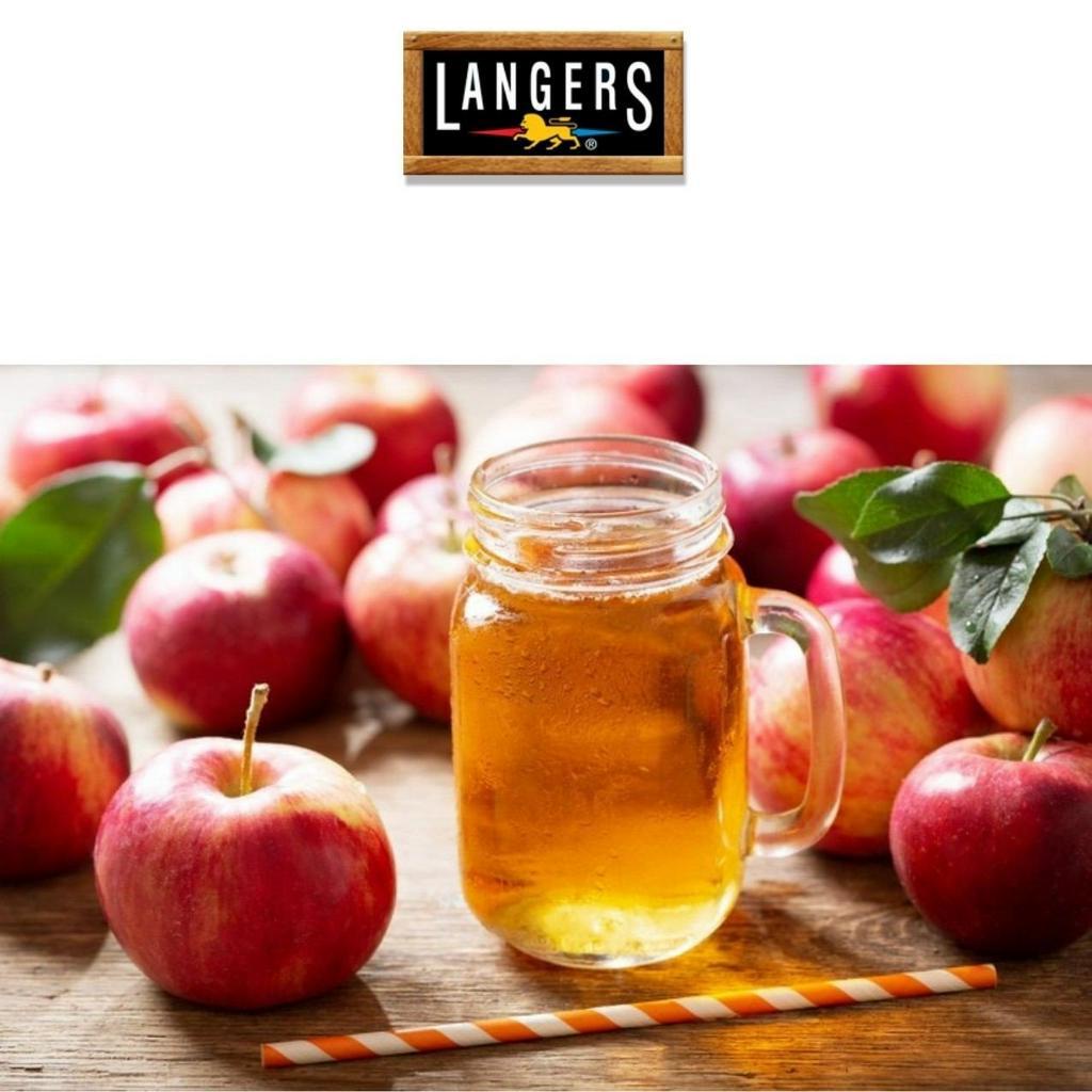 Nước ép trái cây LANGERS 1.89L Mỹ vị Táo, Nước ép từ táo tươi ngon không chất bảo quản, nhiều dinh dưỡng chống oxi hóa