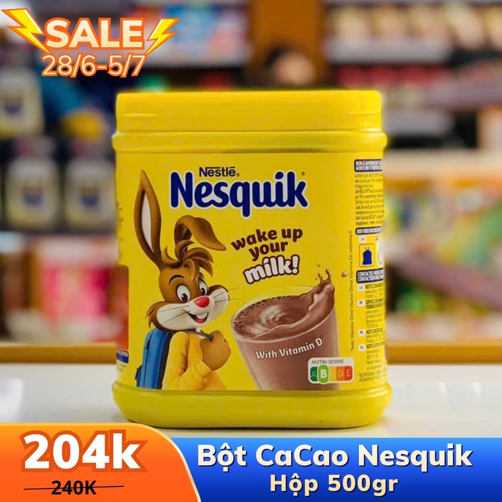 BỘT CACAO NESQUIK - HỘP 500GR