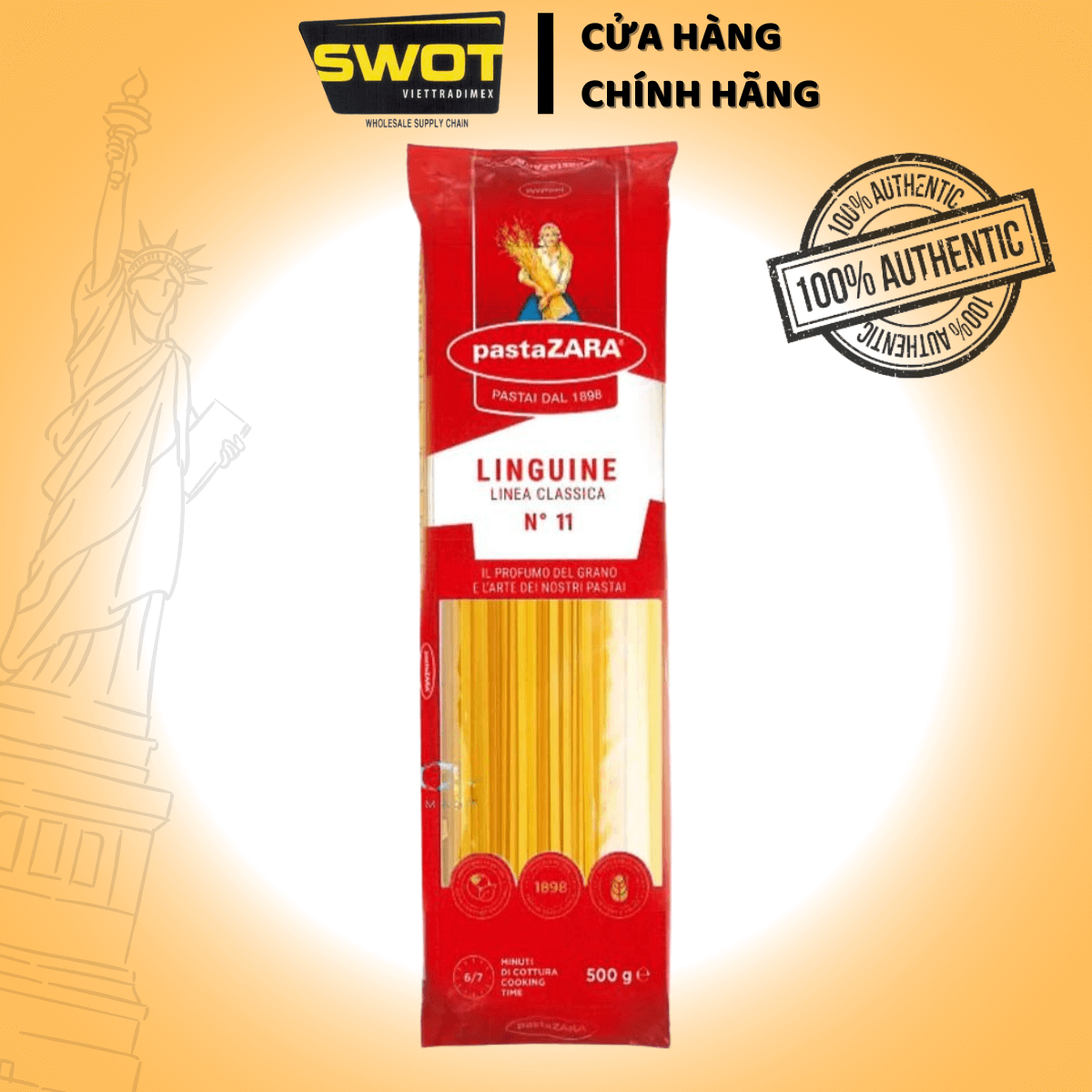 Nui Mì Ý các loại của ITALY, được làm từ lúa mì chọn lọc, giữ độ dai tự nhiên và dễ chế biến, chuẩn hương vị ẩm thực Châu Âu - SWOT