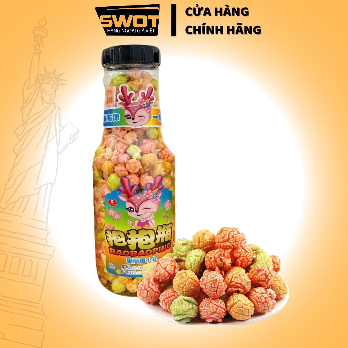 Bắp rang bơ khổng lồ Umiki Đài Loan 890g, Ngô rang bơ khổng lồ thơm ngon đậm vị, hình dáng độc đáo