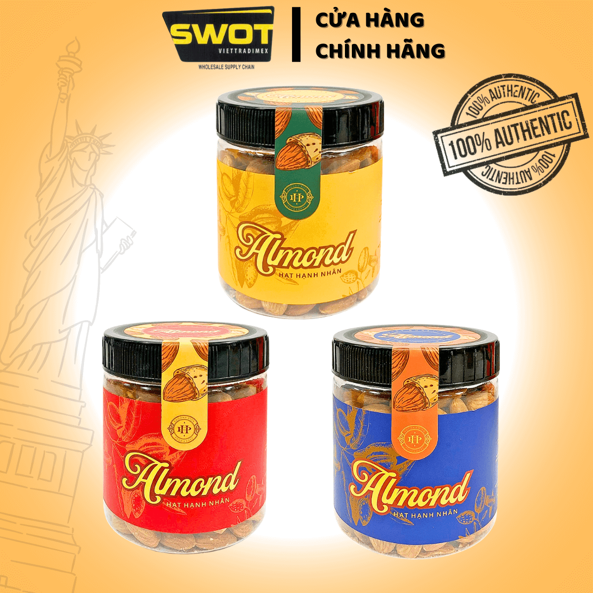 Hạt Khô Các Loại nhập khẩu chính hãng, nguyên liệu được làm hoàn toàn từ thiên nhiên, không gia vị, ít calo, phù hợp với người ăn kiêng. Thiết kế đẹp mắt dùng làm quà tặng, quà biếu cho gia đình người thân - SWOT