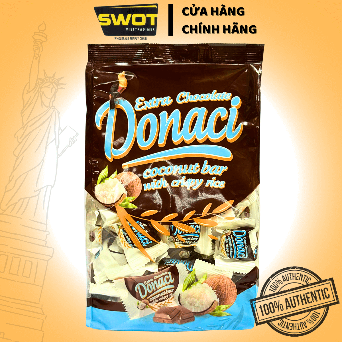 Socola Evliya các loại của Thổ Nhĩ Kỳ, nhập khẩu trực tiếp, hương vị quen thuộc, thơm rõ vị socola bên ngoài, nhân kem thơm sữa bên trong tạo hương vị khác biệt - SWOT