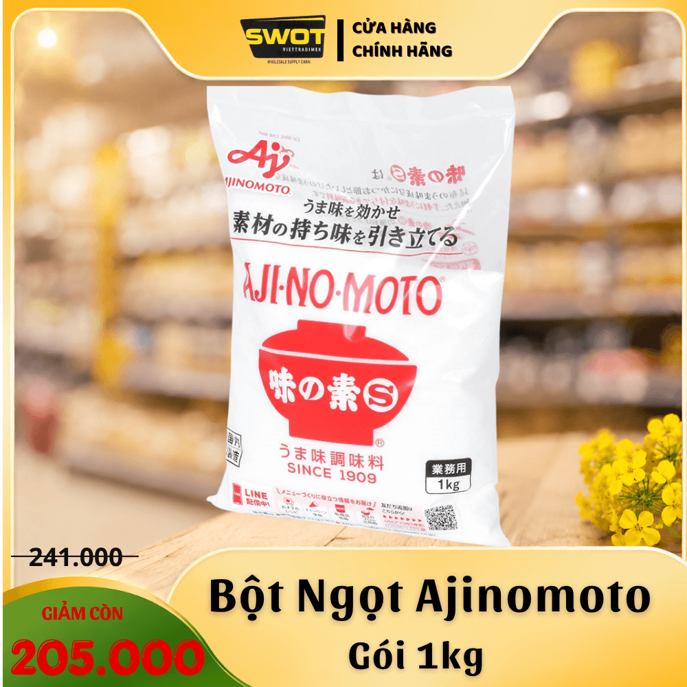 BỘT NGỌT AJINOMOTO - NHẬT, GÓI 1KG