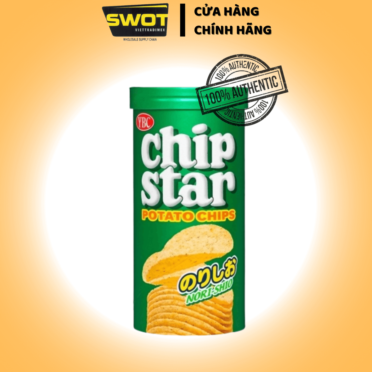 Bánh khoai tây CHIPSTAR Nhật 45g, Bánh khoai tây Nhật giòn tan thơm ngon đặc biệt, ăn vặt siêu ngon - SWOT