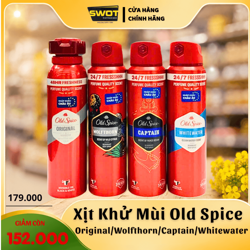 XỊT KHỬ MÙI OLD SPICE