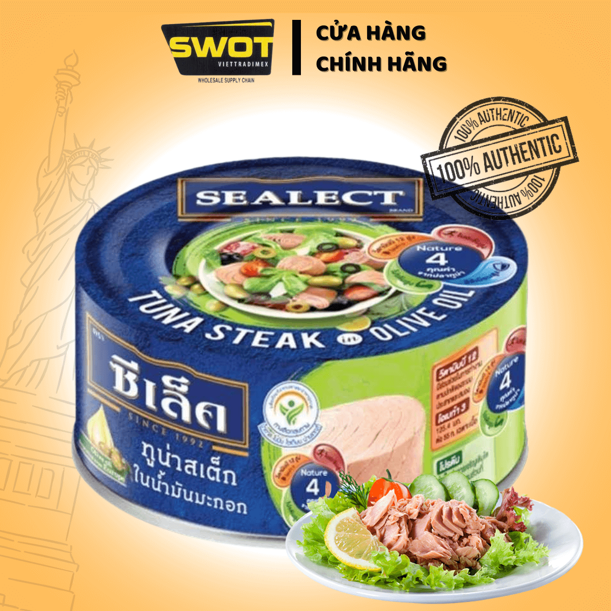 Đồ Hộp các loại được nhập khẩu trực tiếp, Cá Trích, Cá Mòi, Pate Cá hương vị quen thuộc, mùi vị nhẹ nhàng phù hợp với các bữa ăn gia đình, có thể dùng trực tiếp - SWOT