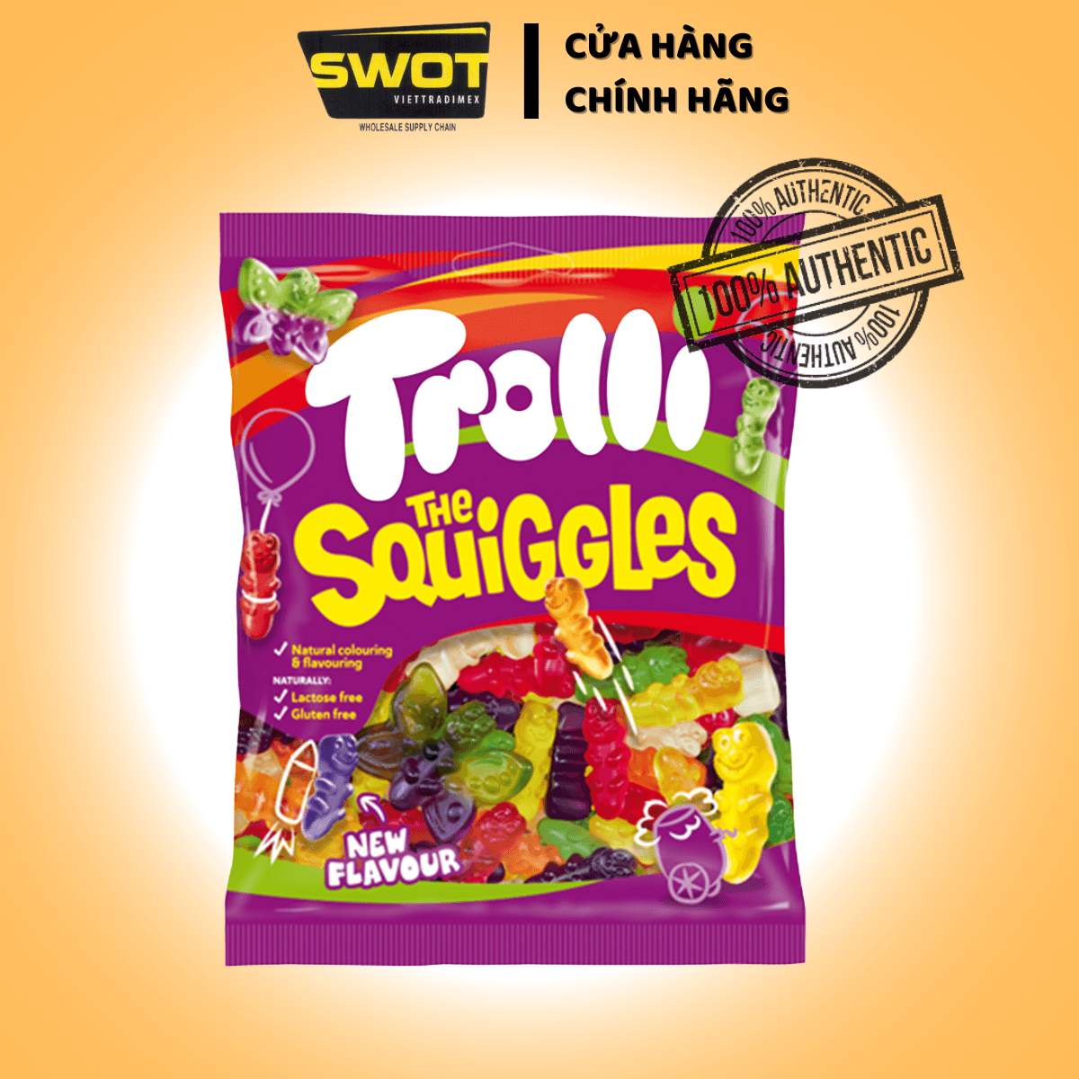 Kẹo Dẻo TROLLI Đức nhiều vị (HỘP + GÓI) - Với hương vị thơm ngon của kẹo dẻo, Trolli xứng đáng là 1 trong những thương hiệu kẹo dẻo ngon nhất thế giới - SWOT
