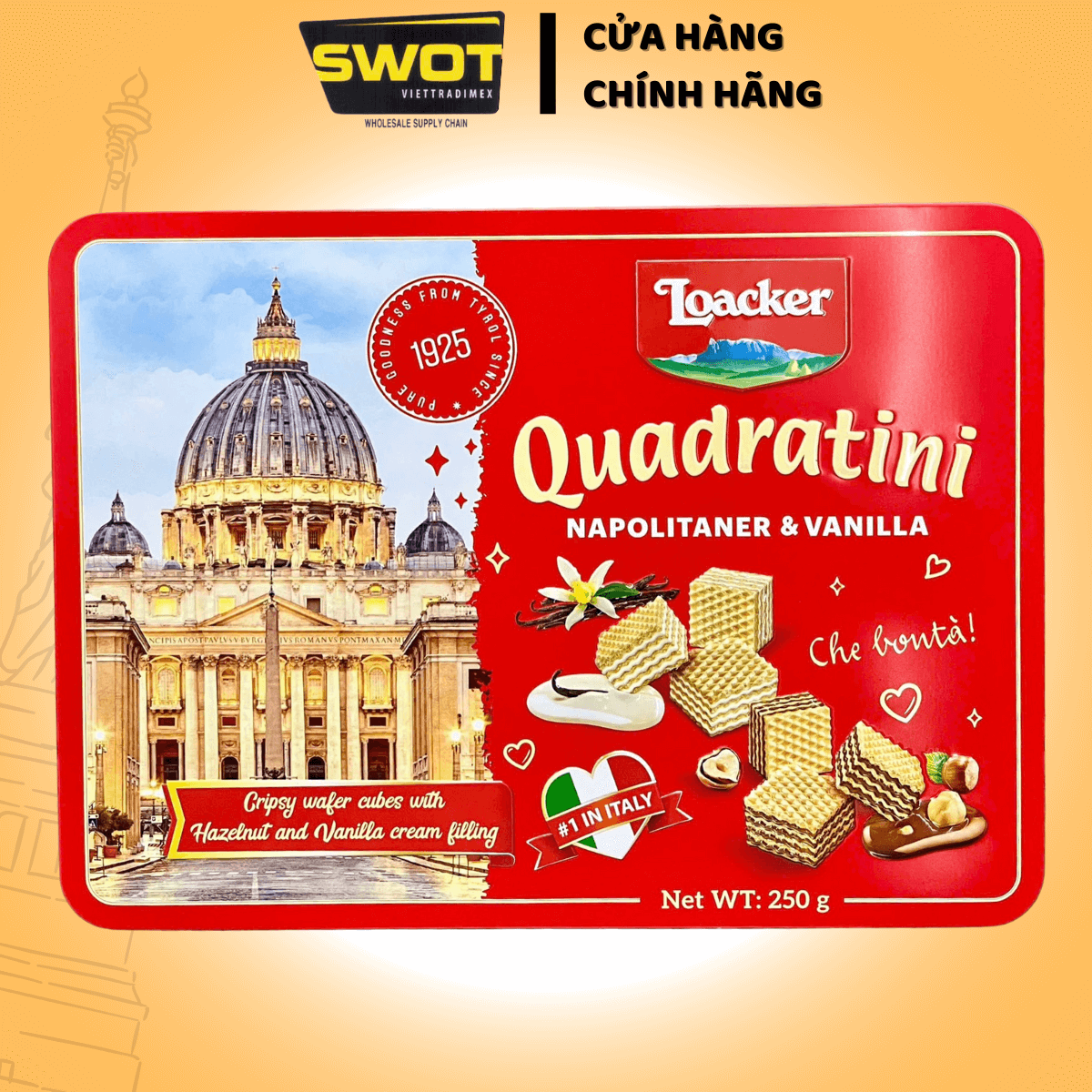 Bánh Quy Hộp Thiếc cao cấp chính hãng, Bánh Quy Giòn Rụm Dễ Ăn, Bánh Tết Ăn Vặt Mời Khách Thơm Ngon Dinh Dưỡng Thức Ăn Food Cake - SWOT