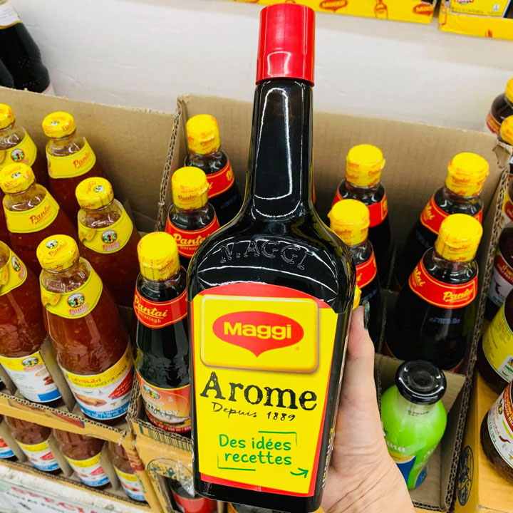 Nước tương Maggi Arome Pháp 800ml, Nước tương đậu nành lên men tự nhiên Pháp cao cấp, thơm ngon đậm đà bổ dưỡng sức khỏe