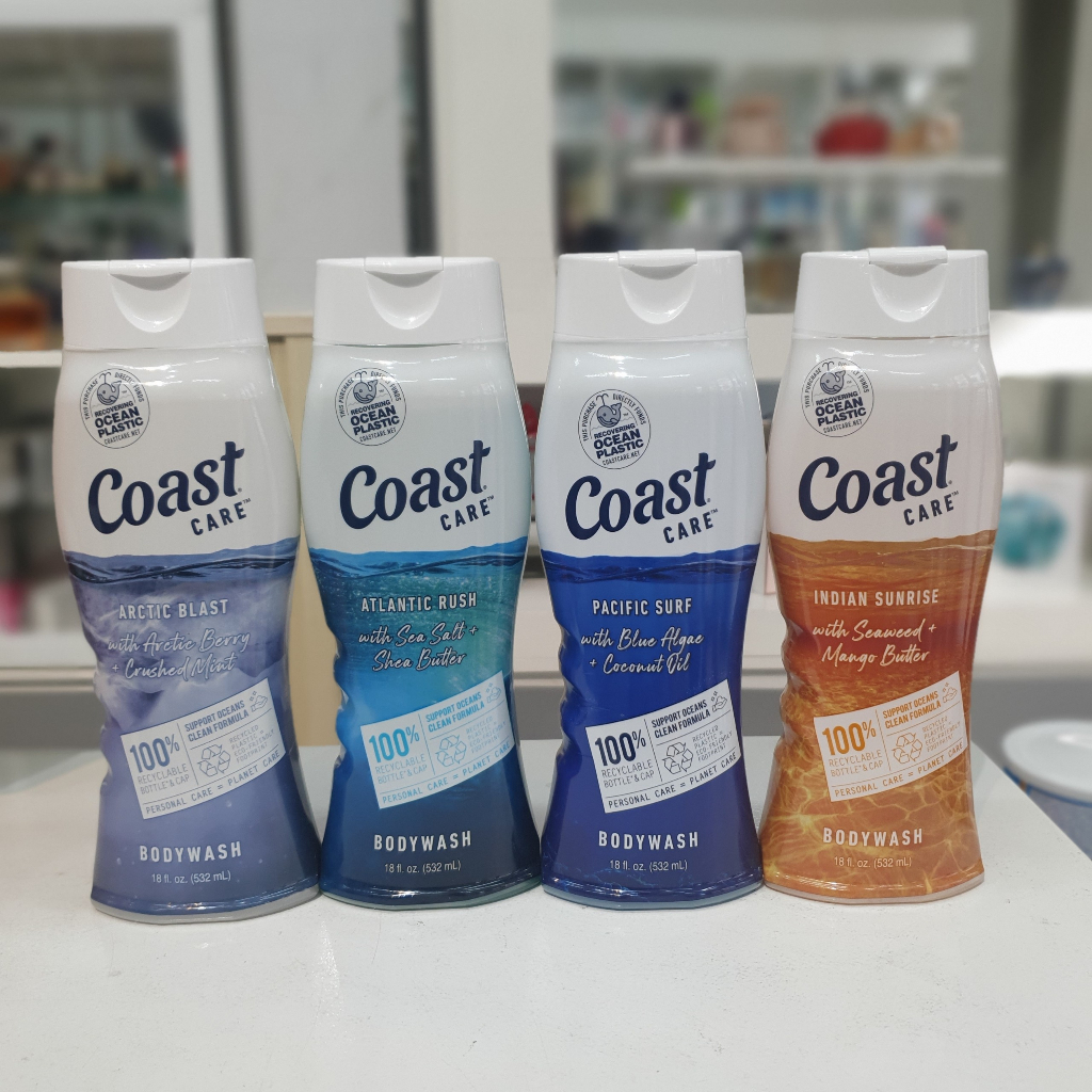 Sữa tắm Coast Body Wash Mỹ 532ml, Sữa tắm Mỹ cao cấp, dưỡng da dưỡng ẩm giúp da trắng sáng mịn màng, hương thơm quyến rũ