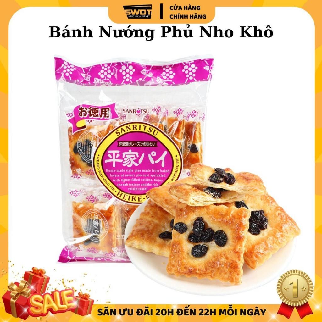 Bánh nướng SANRITSU Nhật bản các loại, Bánh nướng thơm ngon đặc biệt, xốp giòn đậm vị, chính hãng Nhật