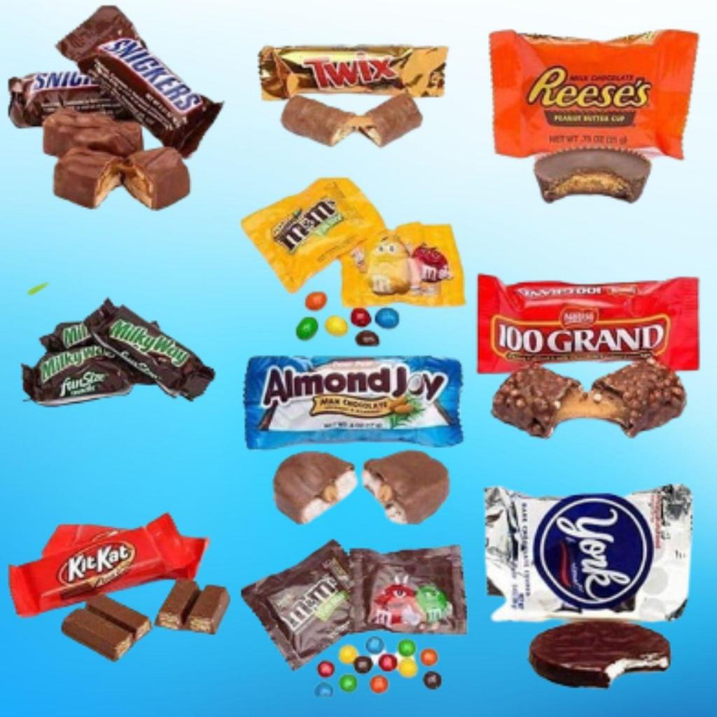 Socola Kirkland Mỹ 150 viên mix nhiều vị 2.55kg HSD T3.25, Chocolate Mỹ mix vị thơm ngon thượng hạng