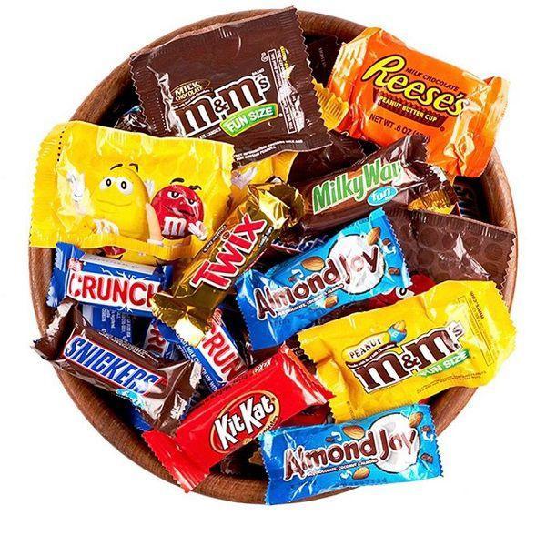 Socola Kirkland Mỹ 150 viên mix nhiều vị 2.55kg HSD T3.25, Chocolate Mỹ mix vị thơm ngon thượng hạng